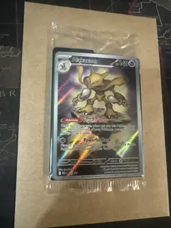 Pokemon TCG Alakazam Holo Sealed Promo Card Mega Evolutions PSA 10 Contender - Image 3