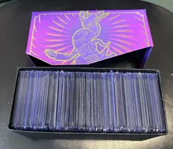 Lot Of 101 Pokemon EX English Cards In Scarlet & Violet Box; Sleeved/Toploaded 731329511228 - Image 4