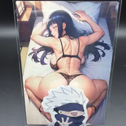 Hinata Hyuga Anime Waifu Card Doujin ACG Goddess Holo - Image 2