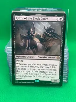 MTG - KINZU OF THE BLEAK COVEN - All Will Be One (R) - Image 1