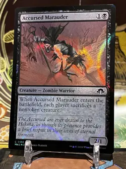 MTG | Accursed Marauder (💧Ripple Foil✨) [M3C] - Image 1