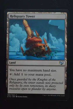 Magic The Gathering MTG RELIQUARY TOWER Commander 2014 LP Lightly Played - Image 1