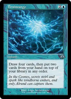 Brainsurge RETRO - 399 - Uncommon Modern Horizons 3 MH3 MTG - Image 1