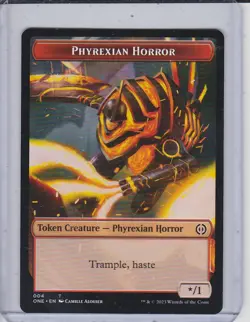 MtG Magic The Gathering Phyrexia: All Will Be One Token Cards x1 - Image 3