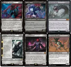 MTG Vincent Commander Deck - 100 Magic Cards EDH Final Fantasy - Massacre Wurm - Image 1