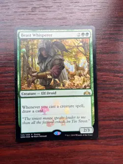 1x FOIL BEAST WHISPERER - Ravnica - MTG - Magic the Gathering - Image 1