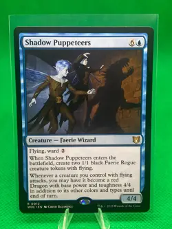 MTG - SHADOW PUPPETEERS - Wilds of Eldraine Com (R) - Image 1