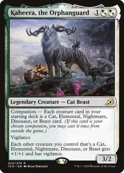 Arahbo, Roar of the World CAT TRIBAL Kaheera Companion Magic MTG Commander Deck - Image 3
