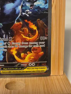 Pokemon Mega Charizard X EX 125/094 SIR English Phantasmal Flames NM Pack Fresh - Image 5