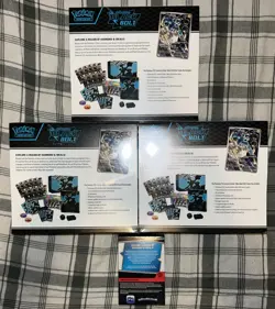 Black Bolt Pokemon Lot! 3 Elite Trainer Boxes + 1 Booster Bundle (Total Of 4) - Image 2