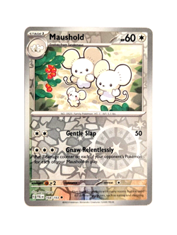 Maushold 168/193 Reverse Holo NM Uncommon POKEMON TCG Paldea Evolved English - Image 1