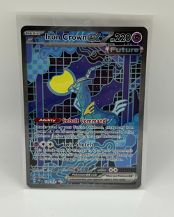 Pokemon TCG Iron Crown Ex 158/131 SIR Prismatic Evolutions - Image 1
