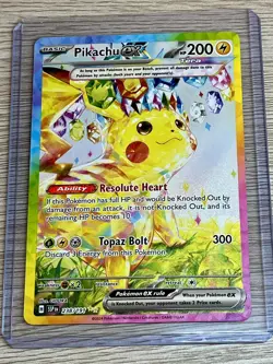 Pokemon Surging Sparks Pikachu ex 238/191 Special Illustration Rare SIR NM - Image 1