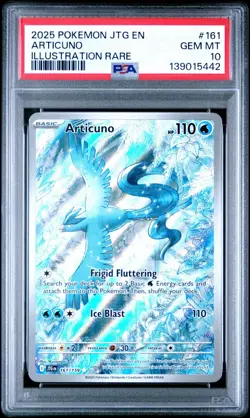 Pokemon Articuno 161/159 Sv09 Journey Illustration Rare Holo PSA 10 - Image 1