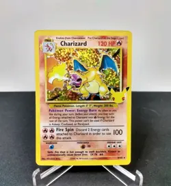 Pokemon TCG Charizard Celebrations Classic Collection Holo 4/102 - Image 1