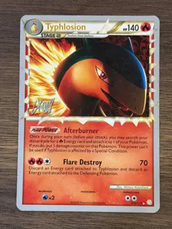Typhlosion 110/123 - Rare Pokemon World Championship 2011 Pokemon TCG - NM - Image 1
