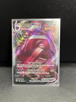 Pokemon TCG Gengar Vmax 157/264 SWSH08 Ultra Rare: Fusion Strike Holofoil - Image 1