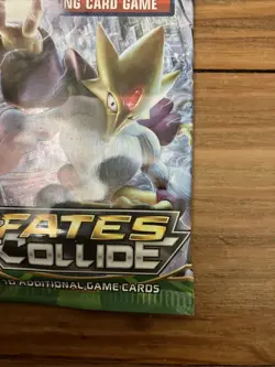 Pokemon TCG XY FATES COLLIDE Booster Pack ALAKAZAM Art SEALED NEW - Image 5