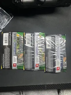 Pokemon TCG Sword & Shield Evolving Skies Factory Sealed Booster Pack Lot Of 3 - Image 2