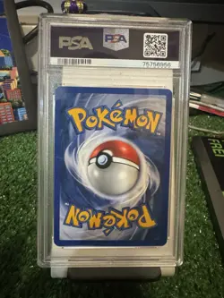 Pokemon TCG 2000 Gym Challenge Misty's Tears 118 1st Edition PSA 8 Trainer - Image 2