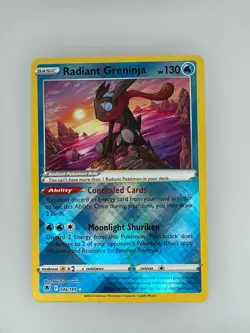 2022 Pokemon Astral Radiance Radiant Greninja 046/189 NM - Image 1