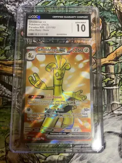 2023 Pokemon SV Paradox Rift Gholdengo ex Ultra Rare #231/182 Cgc 10 - Image 1
