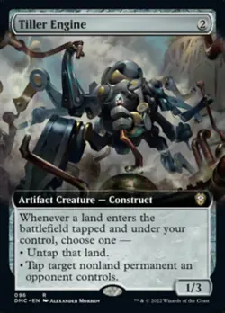 Tiller Engine (Extended Art) [Dominaria United Commander] Lightly Played - Image 1