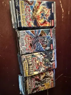 26 Packs Of Yu-Gi-Oh. 4 Different Sets. Sealed - Image 1
