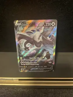 Lugia V Alt Full Art Ultra Rare - 186/195 - Silver Tempest Pokemon 2022 - Image 1