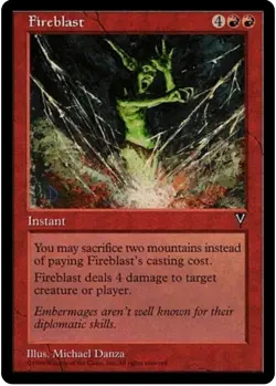 MTG - FIREBLAST - Visions (C) - Image 1