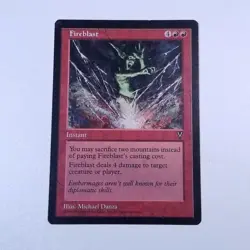 MTG Fireblast Visions LP - Image 1