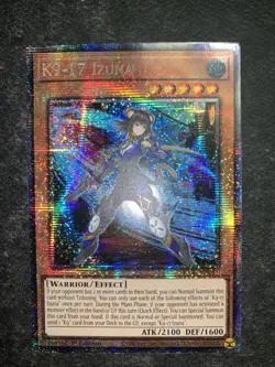 Yu-Gi-Oh! - K9-17 Izuna JUSH-EN031 Starlight Rare 1st Edition Justice Hunters NM - Image 1