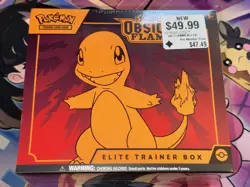 Pokemon TCG - Obsidian Flames Elite Trainer Box 9 Booster Pack ETB New Sealed - Image 2