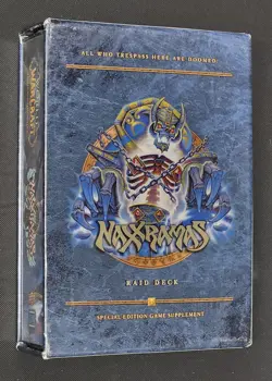 World of warcraft WOW TCG naxxramas raid deck Opened + Treasure pack + Gifts - Image 1