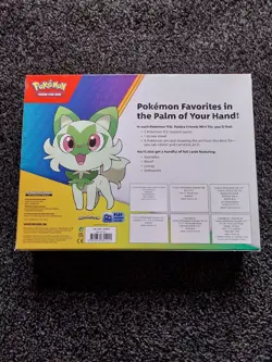 COSTCO Pokemon TCG Scarlet & Violet Paldea Friends Mini Tin 5-Pack New Sealed! - Image 2