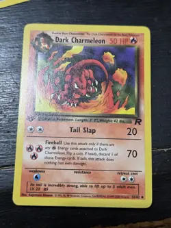 Pokemon Team Rocket 32/82 Dark Charmeleon 1st Edition - Image 1