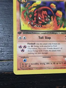 Pokemon Team Rocket 32/82 Dark Charmeleon 1st Edition - Image 3
