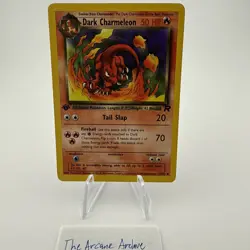 Pokemon Team Rocket First Edition Dark Charmeleon #32/82 MP - Image 1