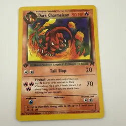 Pokemon Team Rocket First Edition Dark Charmeleon #32/82 MP - Image 2