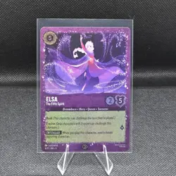 Elsa - The Fifth Spirit 6/P3 [Glitter Foil] SEALED Promo Disney Lorcana NM/M - Image 1