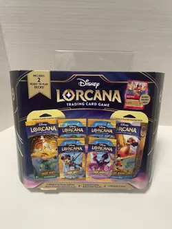 Lorcana TCG Inklands Bundle - Two Starter Decks - 6 booster packs total -1 promo - Image 1