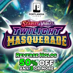 Pokemon - SV Twilight Masquerade - Reverse & Standard Holo Cards - Singles - Image 1
