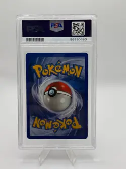 1999 Pokemon TCG Alakazam 001/102 Base Set Holo PSA 6 - Image 2