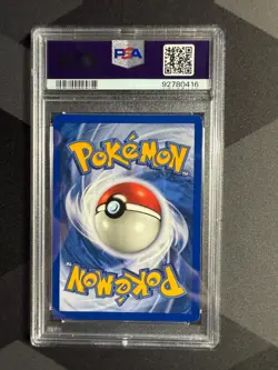 Alakazam PSA 8 Base Set Holo 001/102 WOTC Unlimited Pokemon TCG - Image 2