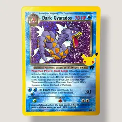 Pokemon TCG - Dark Gyarados 8/82 - Celebrations Classic Collection Holo (NM) - Image 1