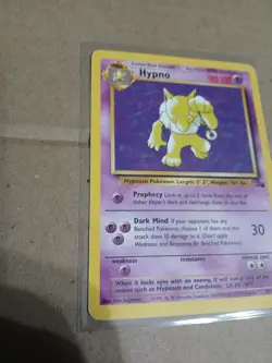Hypno 23/62 Fossil Unlimited Non Holo Rare Pokemon Card - Image 2