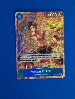 Portgas.D.Ace One Piece TCG Two Legends OP08-052 Alt Art Parallel Rare - PWE - Image 2