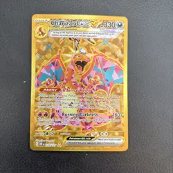 Charizard ex 228/197 - Gold Hyper Rare Obsidian Flames - English - Pokemon TCG - Image 1