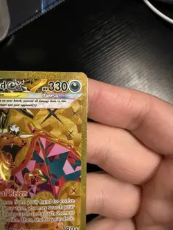 Pokemon Charizard ex Obsidian Flames 228/197 Gold Hyper Rare TCG NM - Image 3