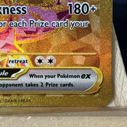 Charizard EX 228/197 Pokemon TCG S&V Obsidian Flames Hyper Rare Gold English - Image 5
